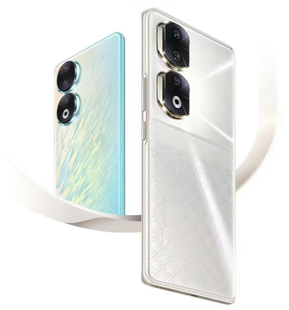 Honor 90 pro Téléphone portable d'occasion a 99% Feather Blue avec 16Go de Ram